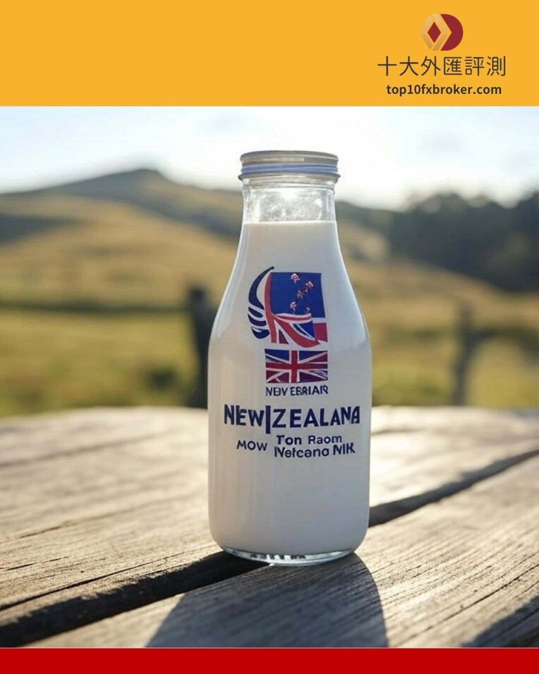 紐西蘭出口牛奶