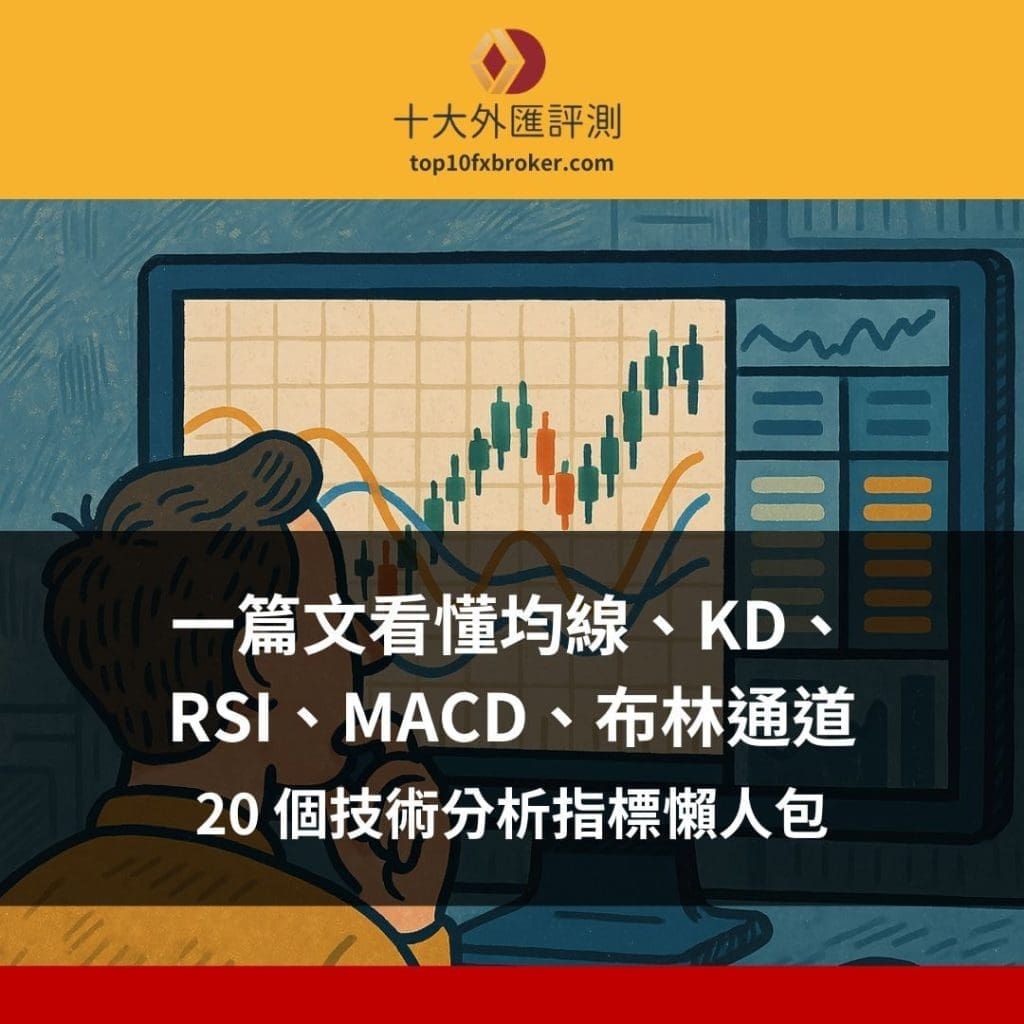 技術指標懶人包：交易常用指標一篇全學會