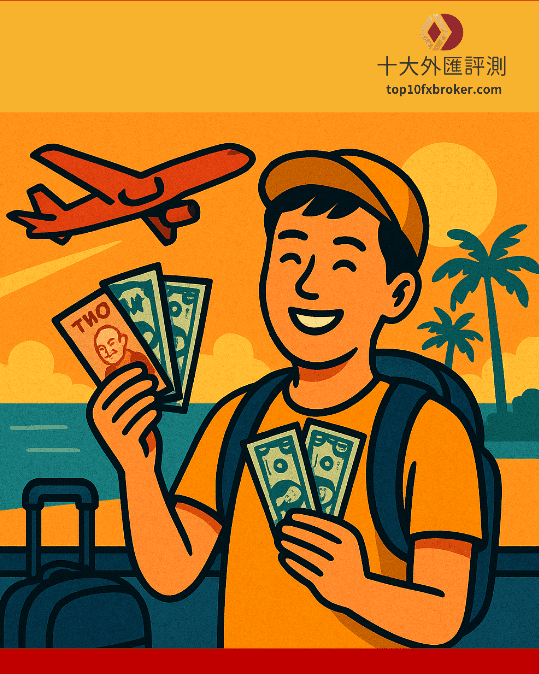 美元貶值，旅遊成本降低