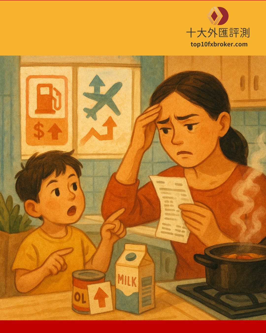 台幣貶值，進口成本上升