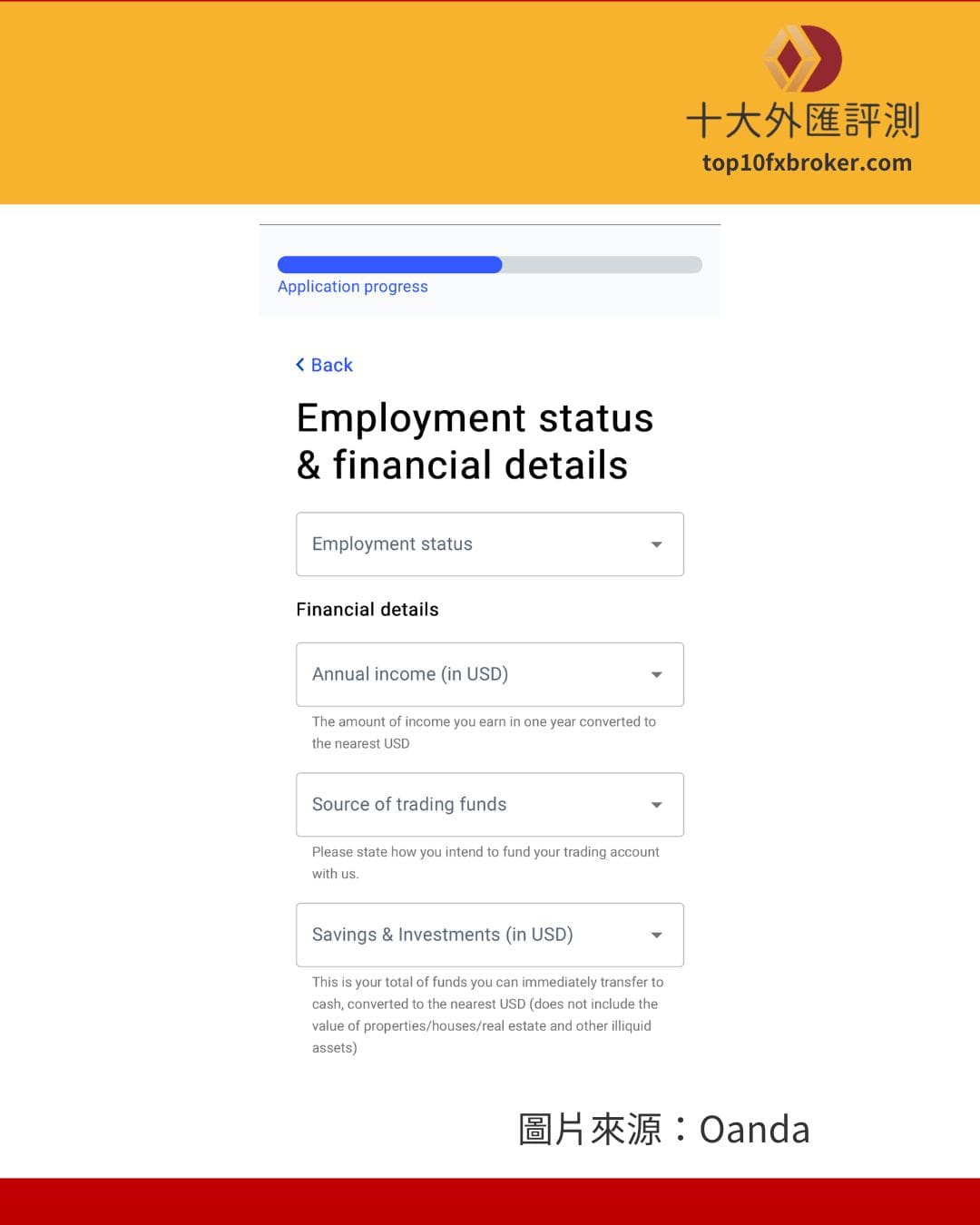 步驟三:填寫資金來源與薪資收入
