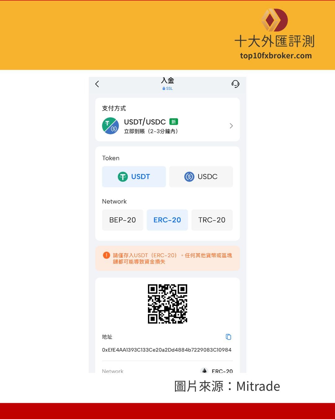 只有三條鏈可以選擇，相較於其他平台選擇性很少