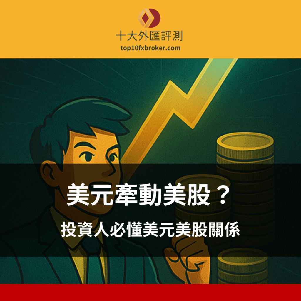 美元美股關係示意圖