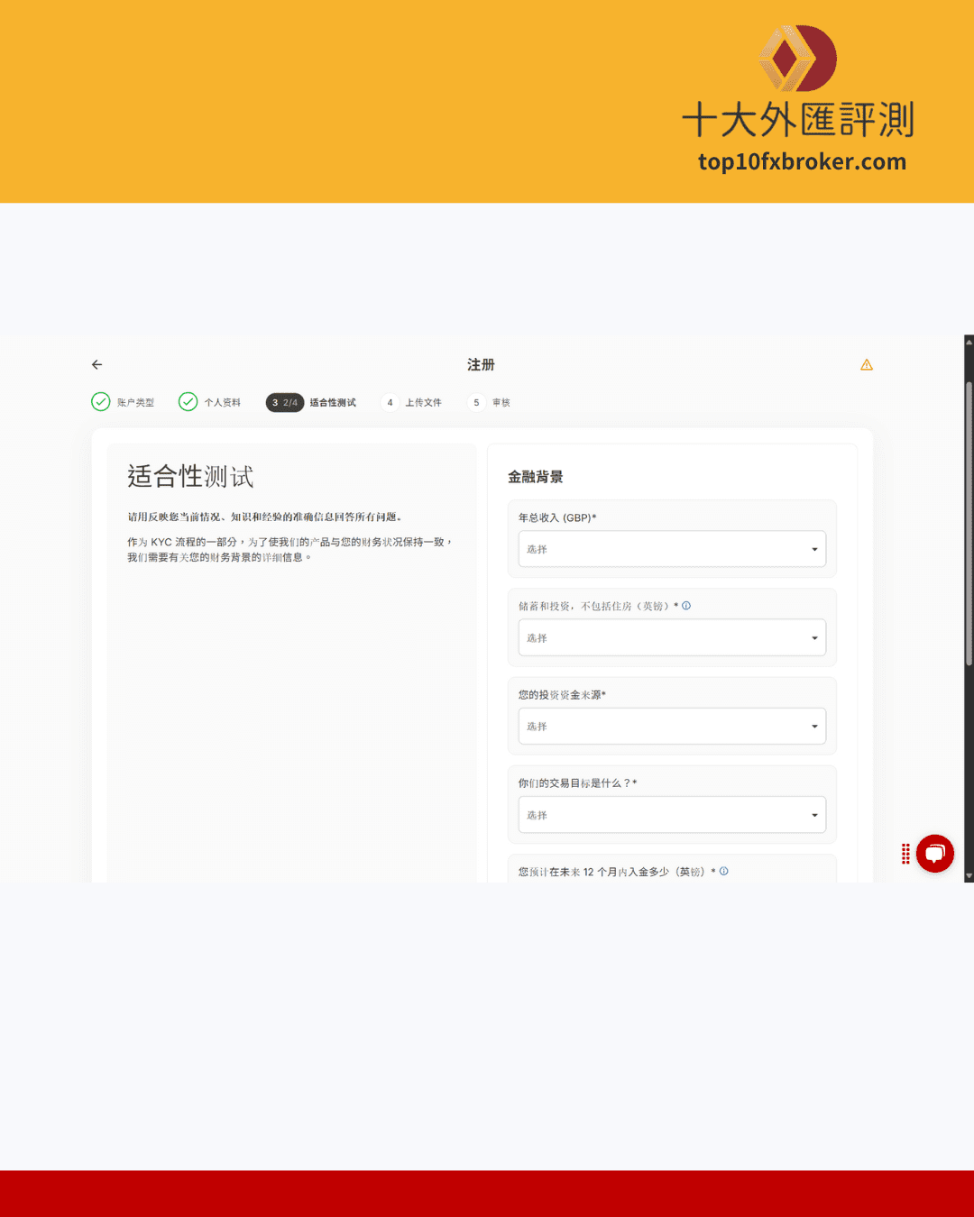 Tickmill註冊流程9