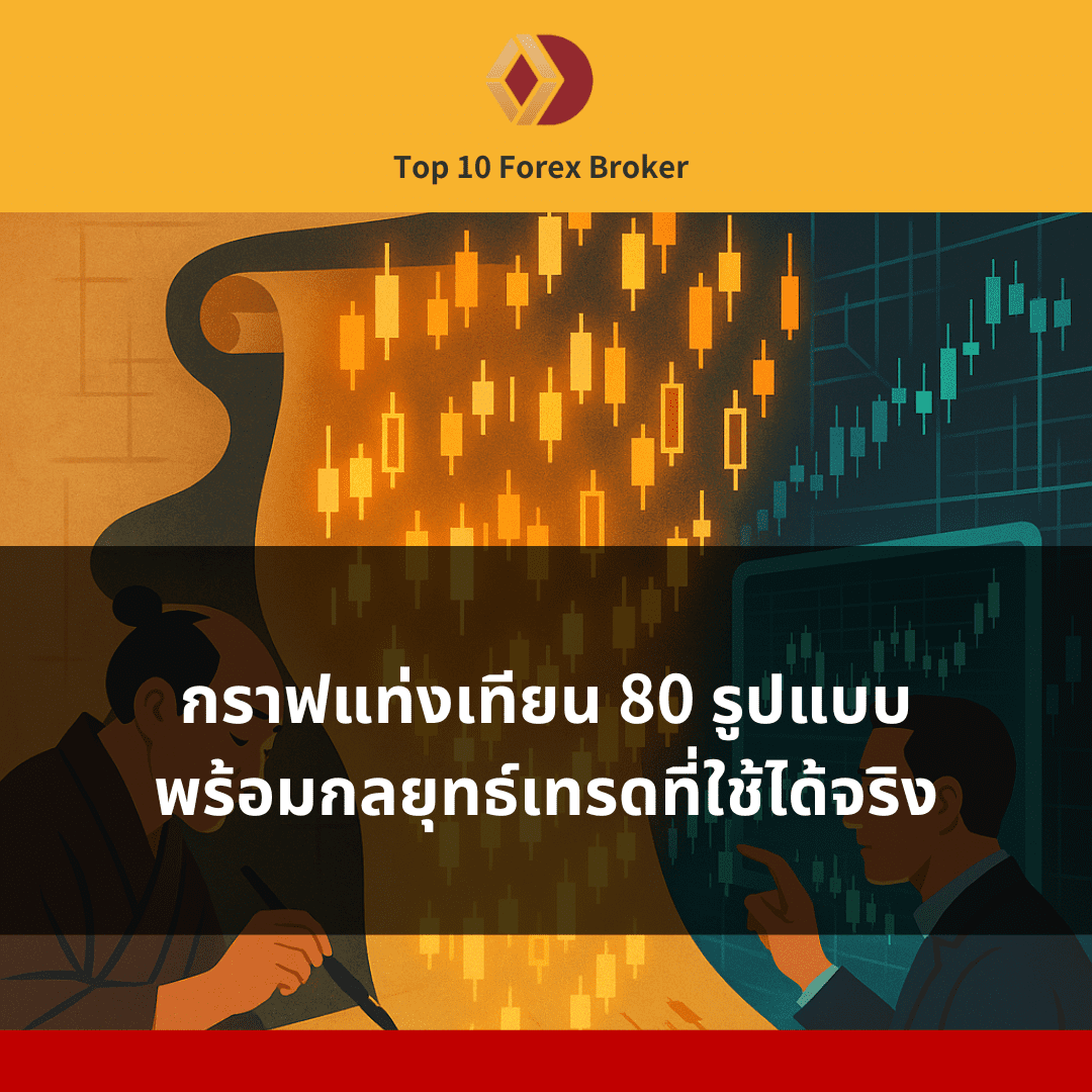 ภาพแนะนำกราฟแท่งเทียน 80 รูปแบบ