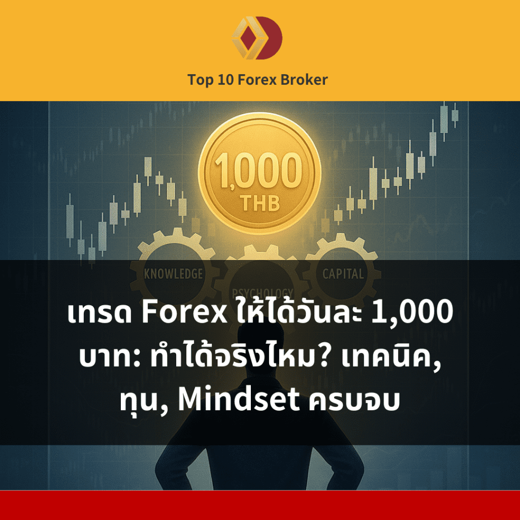 ภาพแนะนำบทความการเทรด Forex