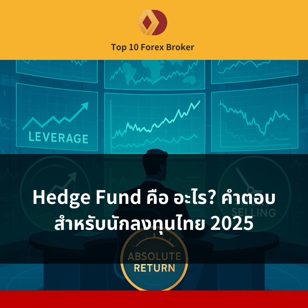 ภาพแนะนำบทความ Hedge fund คืออะไร