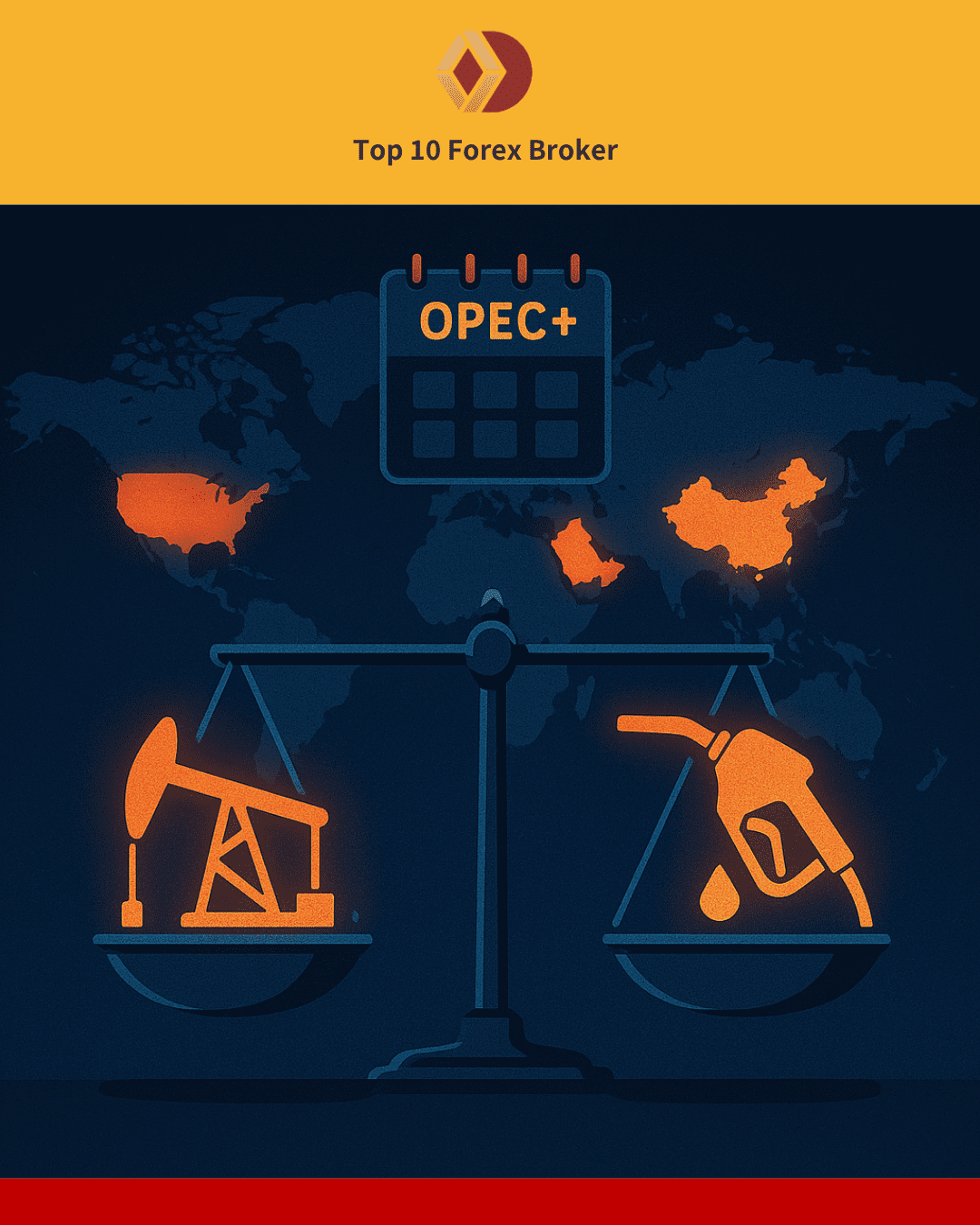 ภาพผลกระทบ OPEC ต่อราคาน้ำมัน
