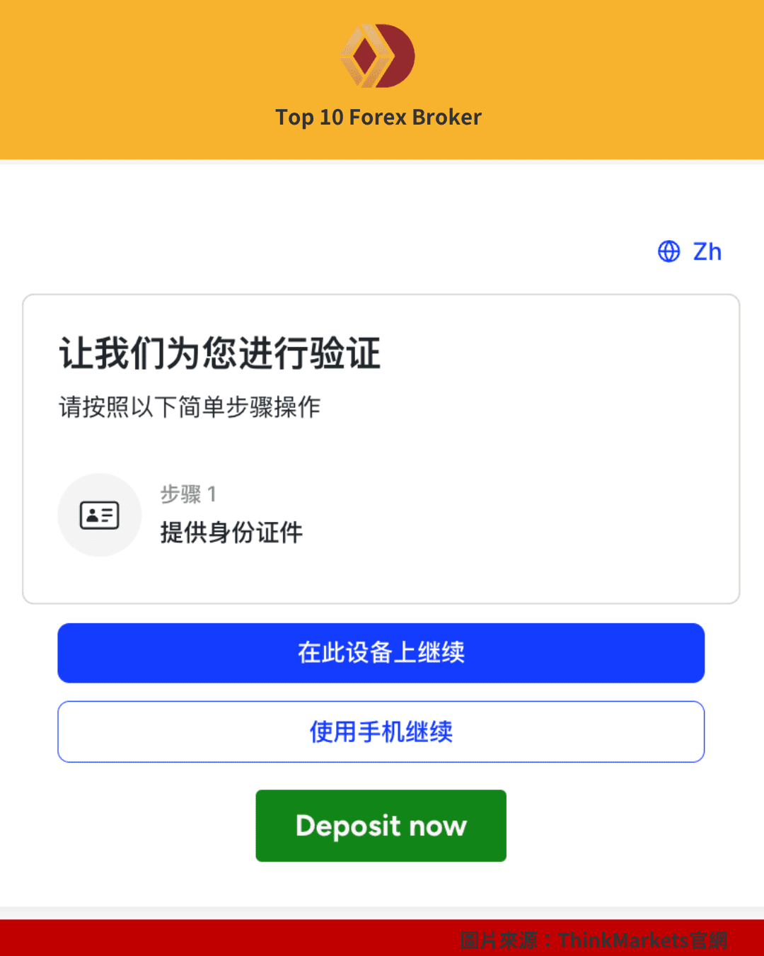 ThinkMarkets 開戶示意圖（7）