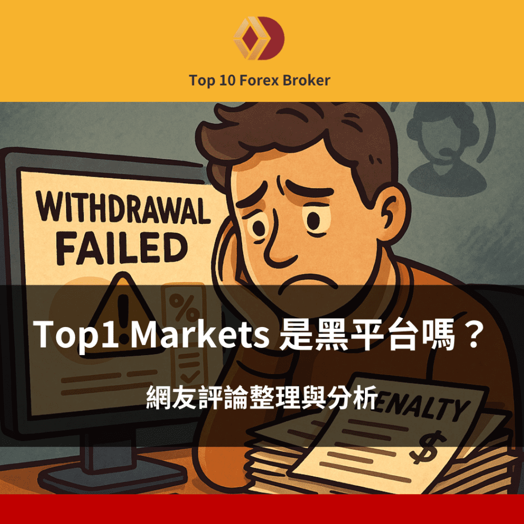 Top1 Markets 是黑平台嗎？