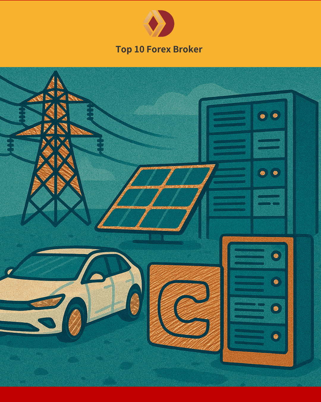 任何科技都需要用到銅，需求量大增