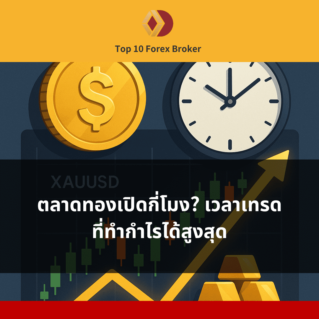 ภาพแนะนำบทความ ตลาดทองเปิดกี่โมง
