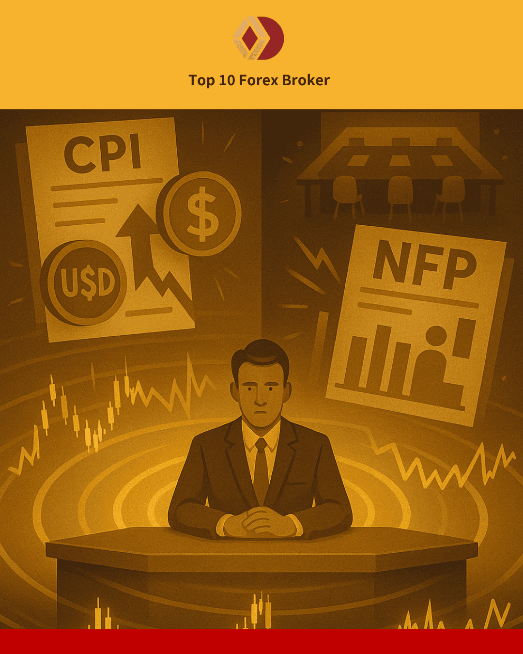 ภาพผลกระทบจากข่าวต่อราคาทอง