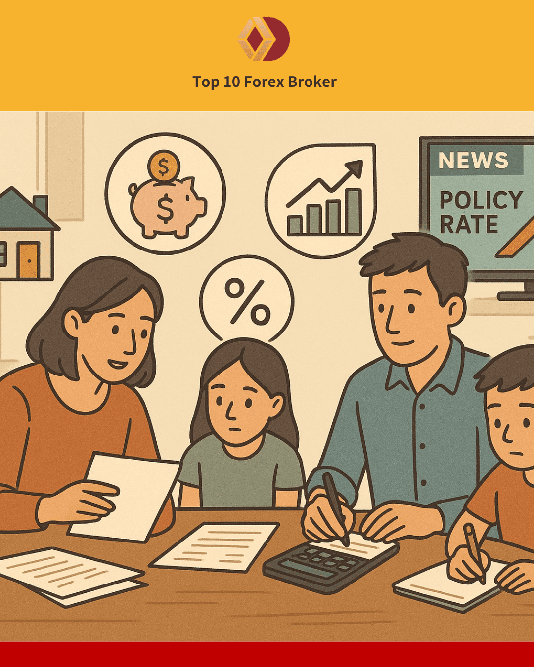 ภาพดอกเบี้ยนโยบายในชีวิตประจำวัน