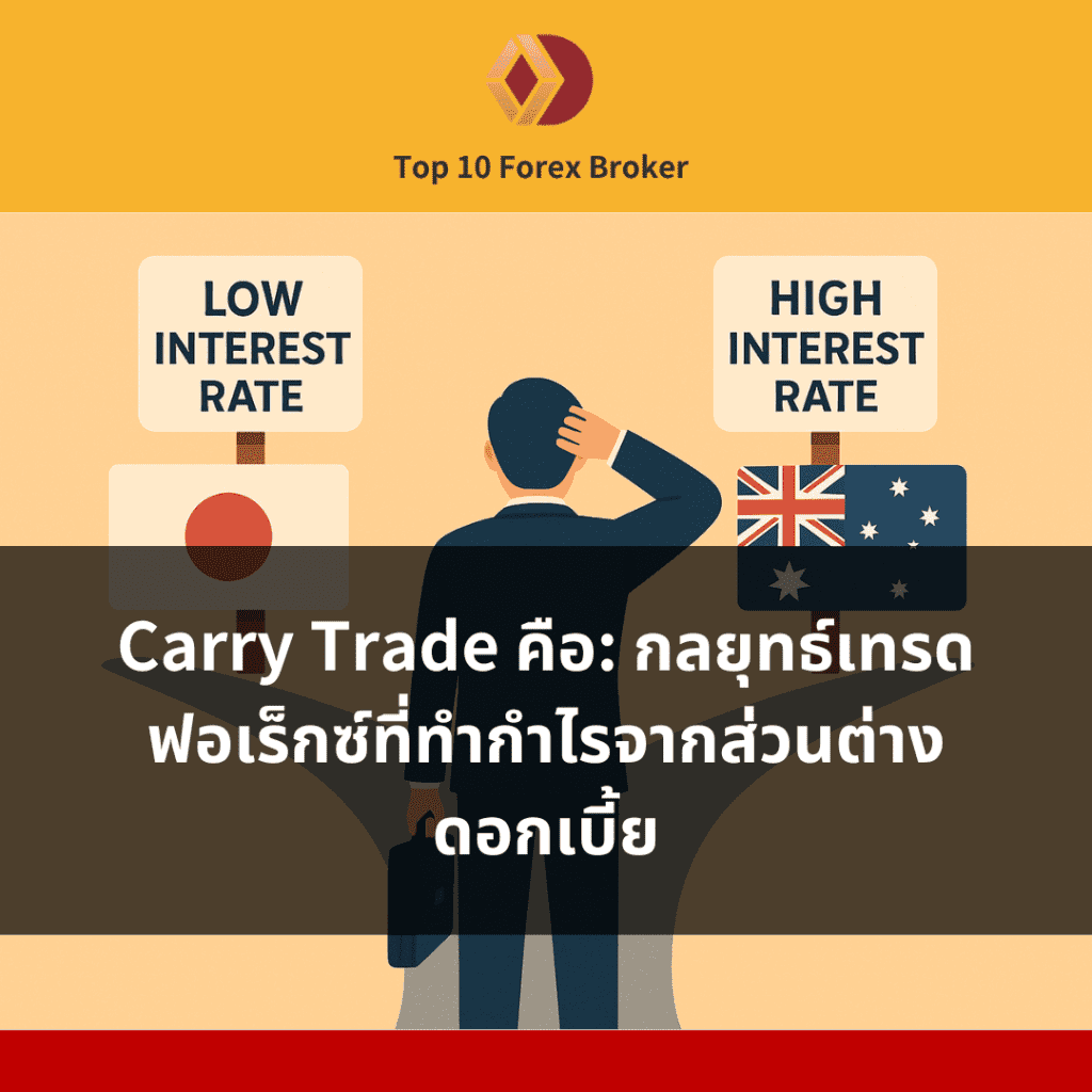 ภาพทางเลือกส่วนต่างดอกเบี้ยระหว่างสองประเทศ