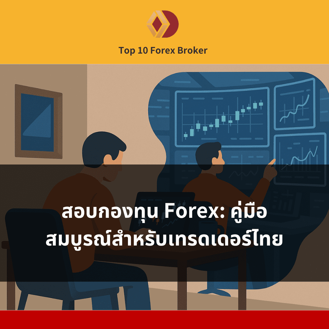 ภาพนักเทรดกำลังเทรด