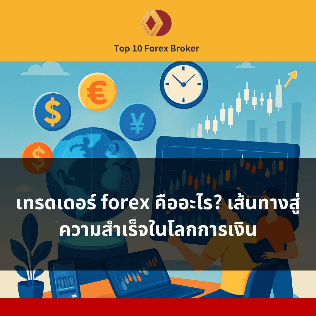 ภาพแนะนำบทความเทรดเดอร์ forex คืออะไร