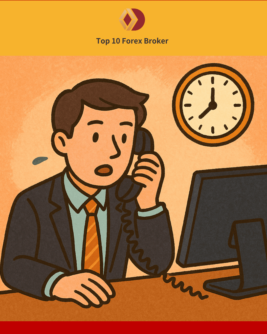 營業員打電話催促補足交割款