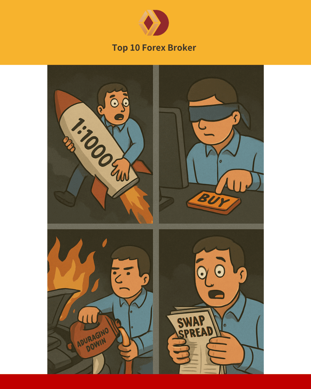 ข้อผิดพลาดที่มือใหม่มักทำเมื่อใช้เลเวอเรจ