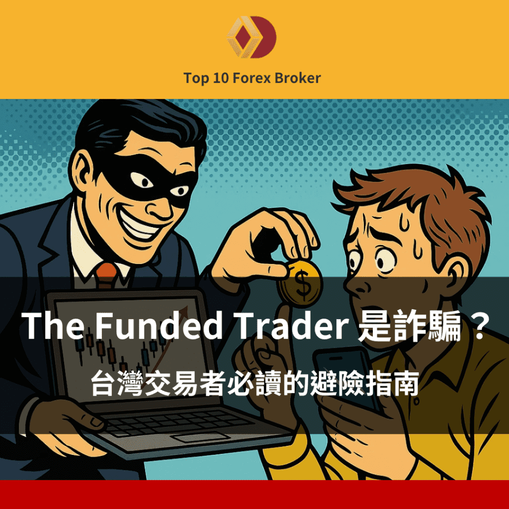 The Funded Trader 詐騙示意圖