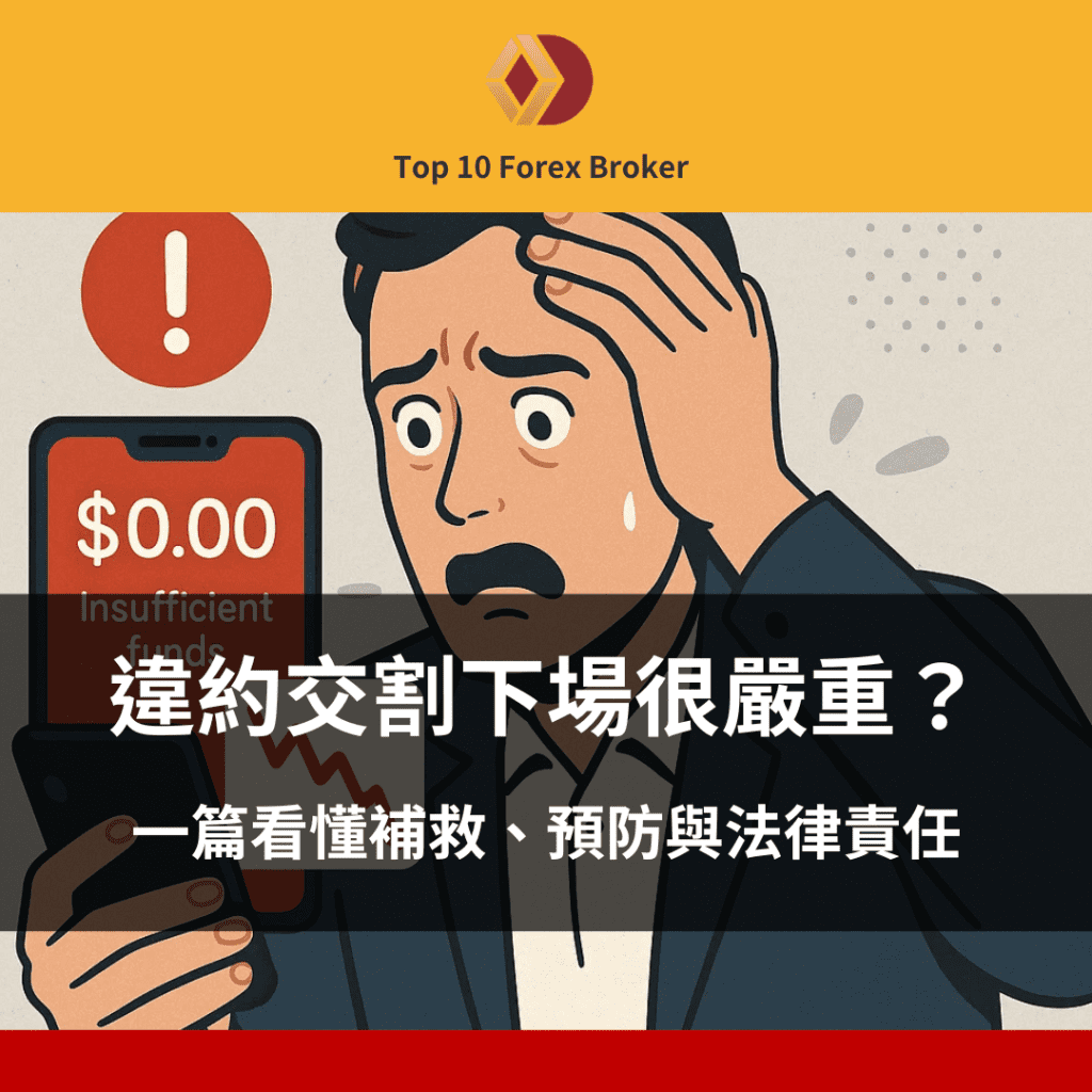 台灣違約交割示意圖