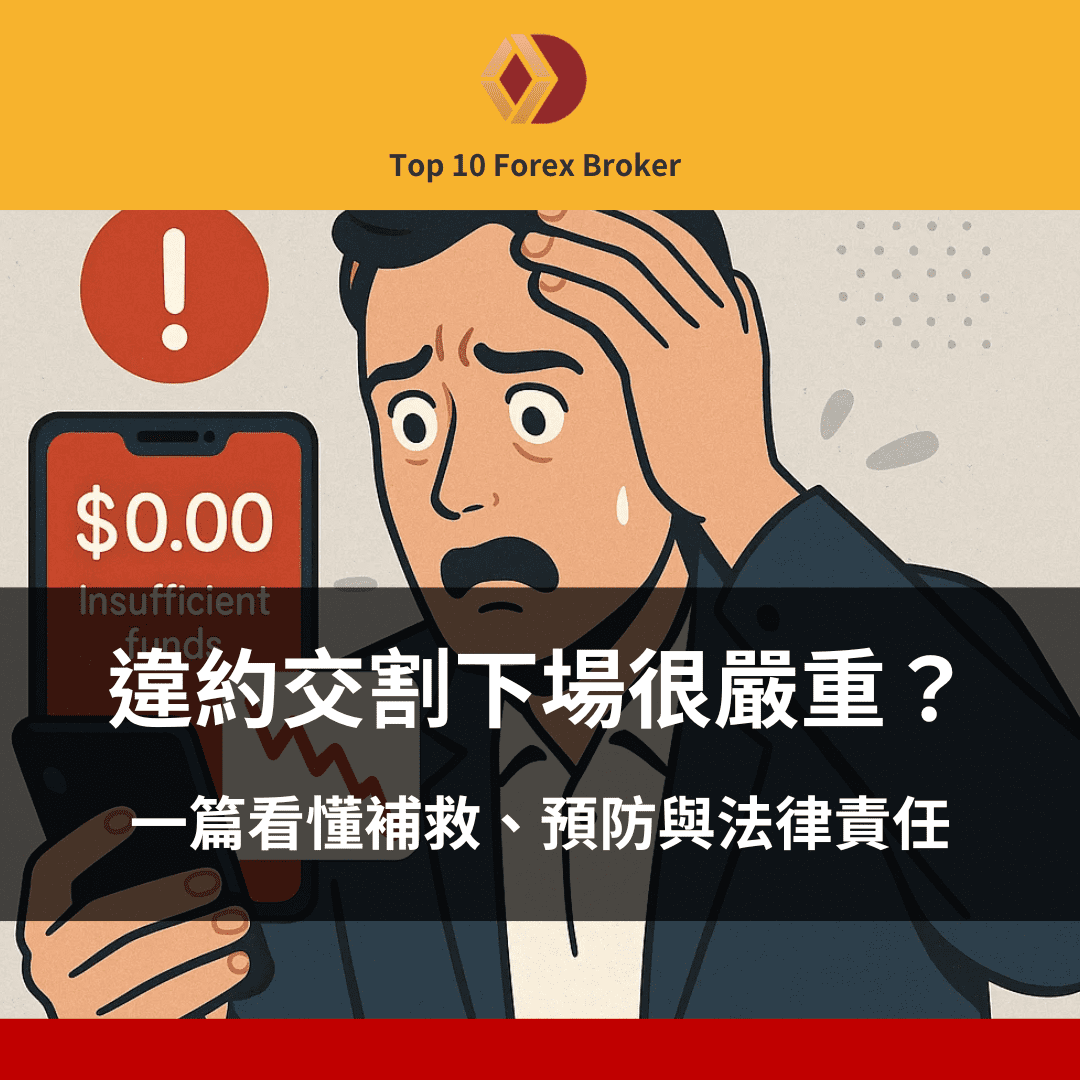 台灣違約交割示意圖