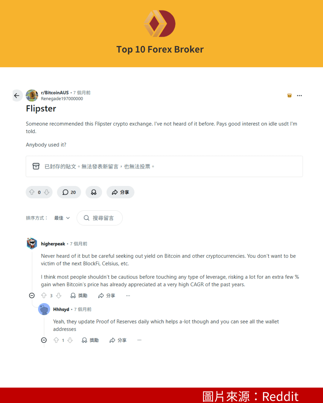 Reddit 上關於 Flipster 的疑問